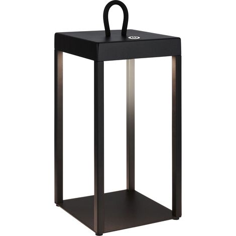 LED Tischlampe kabellos LED Laterne Aussen/Innen Terrasse Dimmbar Touch Akku