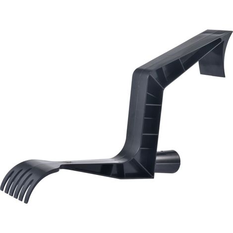 Outil de nettoyage de gouttières génial - Outil de nettoyage de gouttières pour la maison et l'extérieur - Outil de nettoyage de gouttières,33.5235.5cm,noir (1/4)