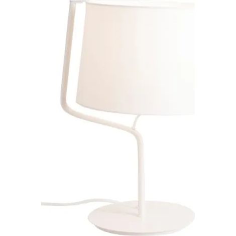 Lampada da tavolo classica bianca E27 100W Chicago Maxlight (1/3)