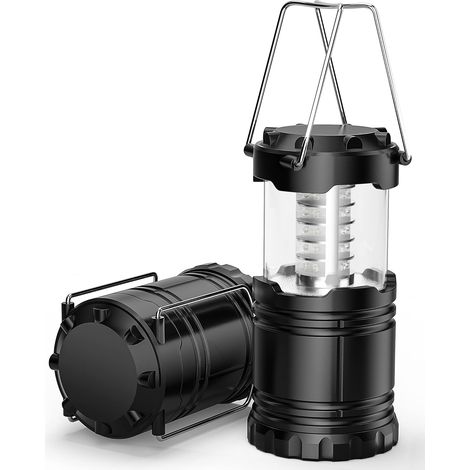 Lampe de camping, lampe LED portable pliable, lampe de secours à piles (1/5)