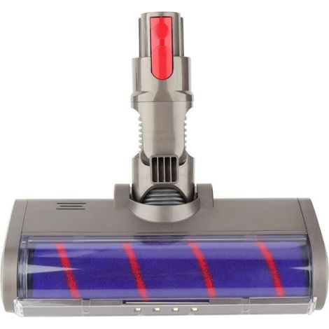 Ersatz-Reinigungskopf mit weicher Walze für Dyson V7 V8 V10 V11 V15 Akku-Staubsauger, Bodenbürstenaufsatz mit LED-Scheinwerfern (1/4)