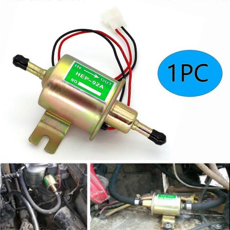 12V elektrische Kfz-Kraftstoffpumpe Hep-02a Gi6010 – Zubehör für die Luft- und Kraftstoffversorgung von Fahrzeugen – Universelle Inline-Niederdruckpumpe für Benzin und Diesel (1/5)