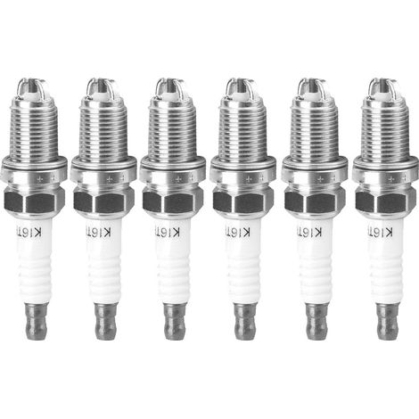 6 Zündkerzen - Aluminium + ABS, Zündkerzen für Pkw-Motoren für 4Runner T100 Tacoma Tundra 90919-01192. (1/5)