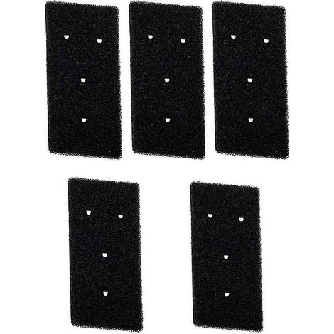 Lot de 5 filtres en mousse pour évaporateur de sèche-linge (référence 481010716911), pièces de rechange pour 8015250474909 (1/5)
