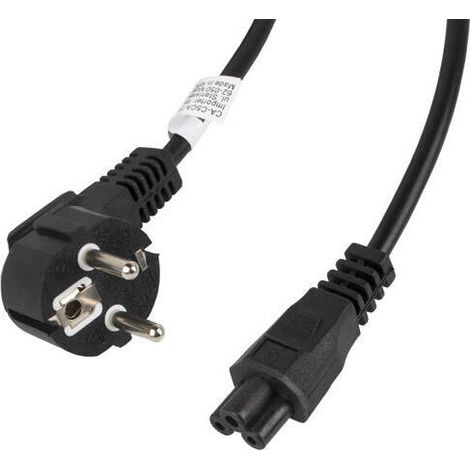 Cable de Alimentación Lanberg CA-C5CA-11CC-003-BK 3 m Negro (1/4)