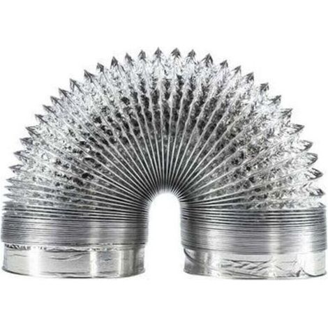 150-mm-Aluminium-Lüftungsrohr für Dunstabzugshaube, Rohrlüfter (5 Meter lang) (1/5)