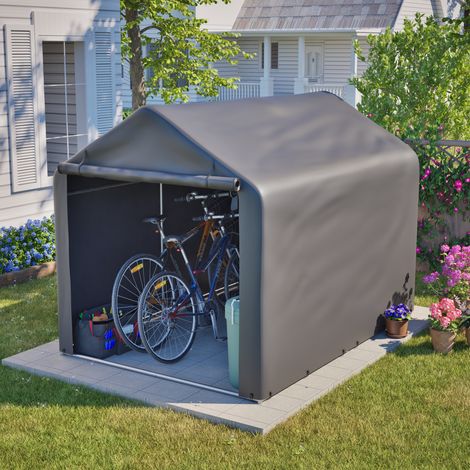 Armario exterior para bicicletas 160x220x165 cm OKMYHOME (1/5)