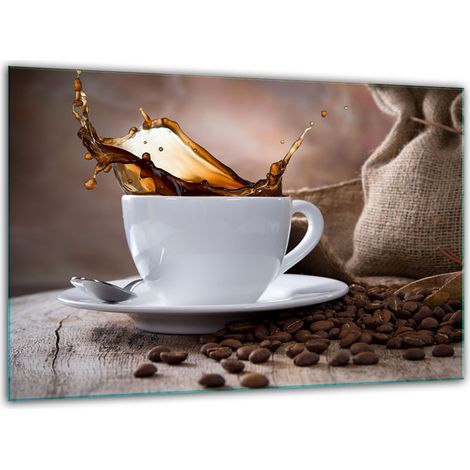 Tagliere in vetro temperato 30x22 cm per caffè (1/5)