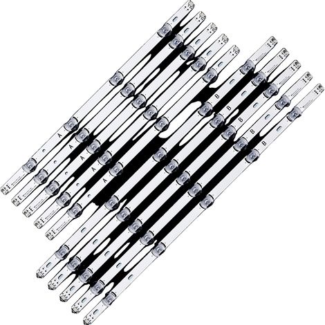 LED-Streifen, Aluminiumsubstrat, 1027 mm Länge, 9 LED-Perlen, 6 V Spannung, kompatibel mit DRT 3.0 50" TV-Modellen (1/5)