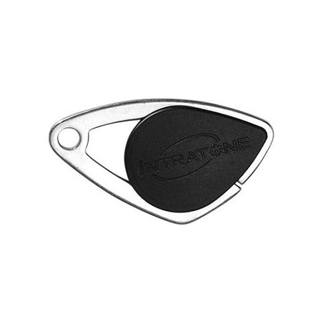 Badge électronique intratone noir - badge mifare en inox 08-0101 (ne se programme que par le syndic )