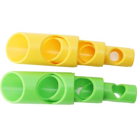 Outil de coupe pour tuyaux en mousse (6 pièces), guide de coupe pour isolation de tuyaux en plastique, outil de coupe pour usage domestique, industriel et commercial (1/5)