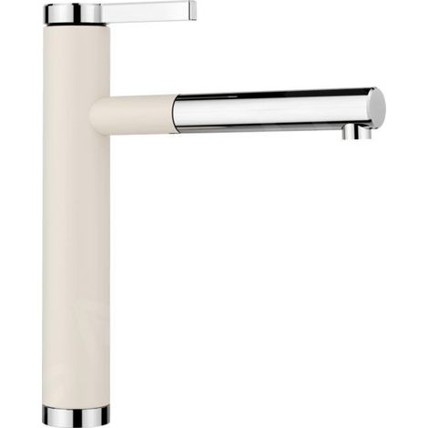Mitigeur Blanco Linee-S Silgranit Look Bicolore - BLANC SOFT coloris BLANC SOFT (1/2)