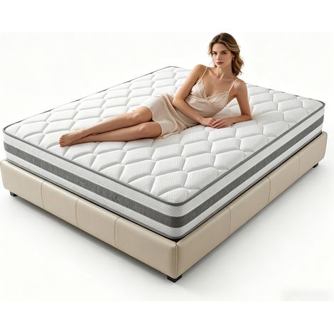 Materasso lusso 140x190 cm in memory foam - Spessore 22 cm - CJHXE (1/5)