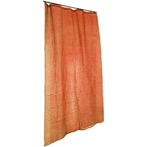 Mosquitera enrollable Vigor para puertas, color naranja, 1,5 x 2,5 metros
