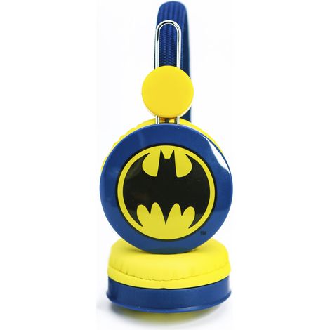 OTL Technologies DC Comics Batman Caped Crusader Cuffie Cablato a Padiglione Musica Blu (1/5)