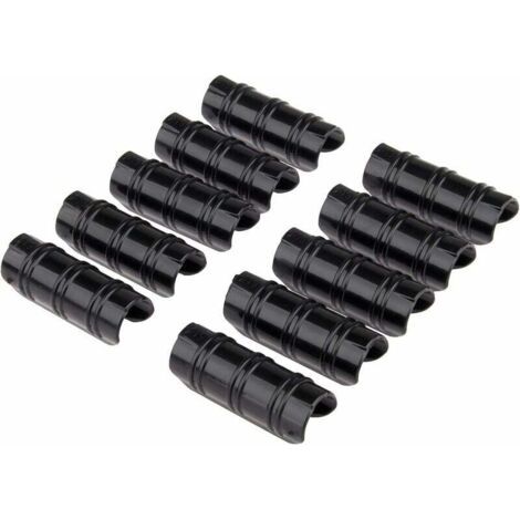 20 clip di supporto per serra, fascette stringitubo per fissare teloni, pellicole o piante alle serre da giardino, 25 mm