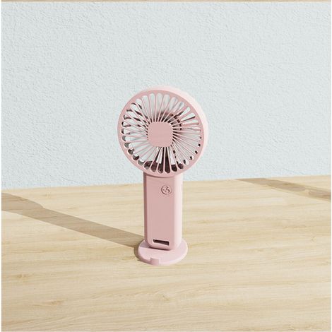 3-in-1-Akku-Ventilator mit integriertem Ständer – starker Luftstrom, ideal für Reisen, Büro und Camping