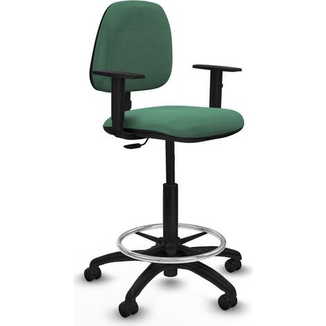 Piqueras y Crespo Silla de Oficina Ergonómica Verde Esmeralda (1/3)