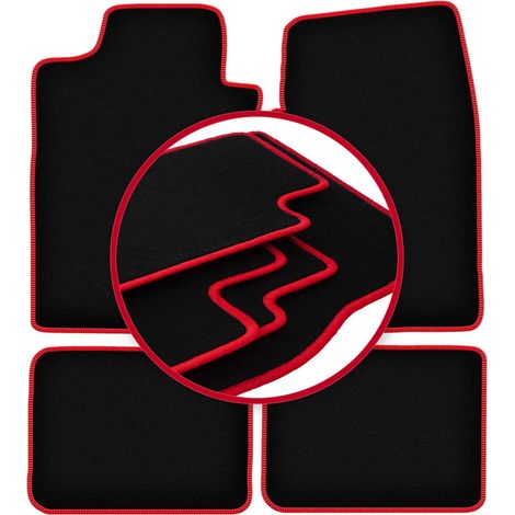 CARLUX-RED Auto-Fußmatten für: Dodge Durango I SUV (1997-2003) (1/5)