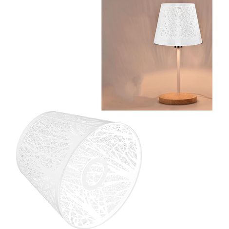 1 Abat-Jour Fer Forgé, Motif Arbre Sculpté, Ombre Décorative, Pour Lampe Table E27 E26, Chambre Salon (1/5)