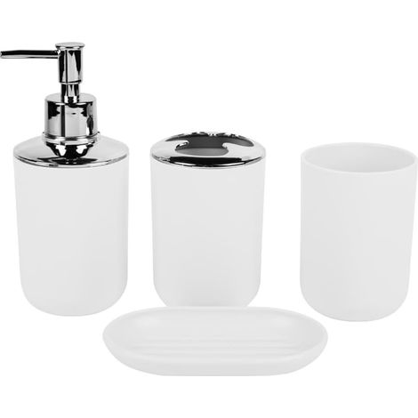 Badezimmer Set Toilettenartikel Seifenschale Lotionflasche