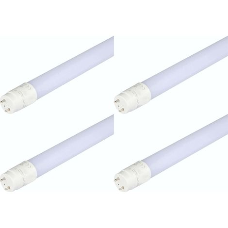 Tube LED V-TAC VT-1577, T8, G13, CEE : F, 20 W, 2100 lm, 4000 K, 1500 mm, 4 pièces (1/5)