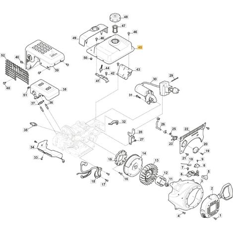 ORIGINAL STIGA Benzintank für LC 170 FDS 118551311/0 (1/2)