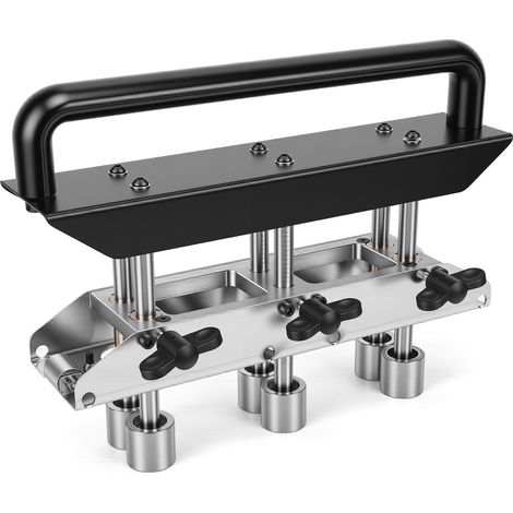 Outil de Pliage de Tôle de Toiture de Cintreuse à Rouleaux à 3 Stations pour Angle de 0 à 90 Degrés 13 à 130 mm. (1/5)