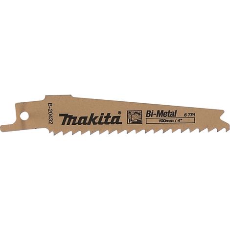 Lames scie sabre Makita B-20432 5 unités