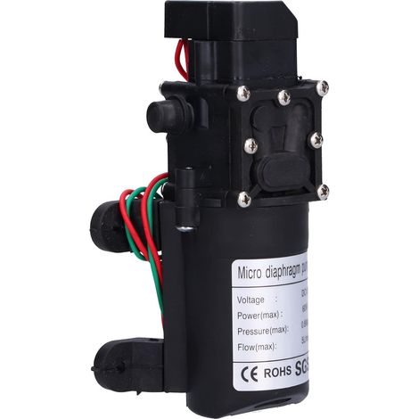 Pompe à Membrane à Pression d'eau 12V 60W, Pompe de Pulvérisation Auto-amorçante pour Jardin, Irrigation et Piscines (1/5)
