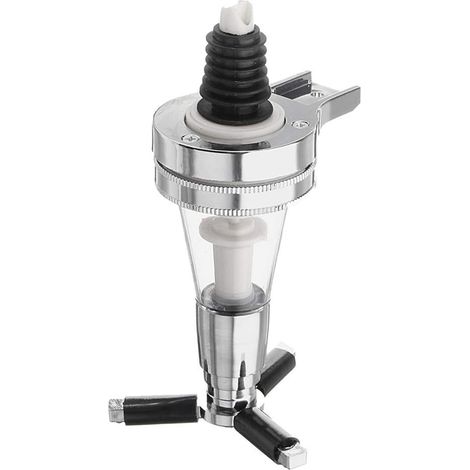 Distributeur De Boissons - Chrome Distributeur De Cocktails Avec Mesure - Pour Bar Et Fête À La Maison - 1 Pièce (1/5)