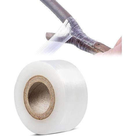 Liens de jardinage pour ligatures, Un rouleau de ruban à greffer, 3 cm x 200 m, auto-adhésif, résistant à l'humidité, pour la greffe et la réparation des arbres fruitiers (1/5)
