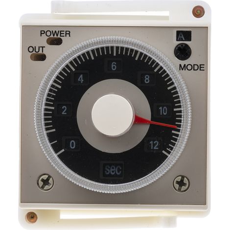 Relais temporisé RS PRO, 220V c.a., 2 contacts ( Prix pour 1 ) (1/3)