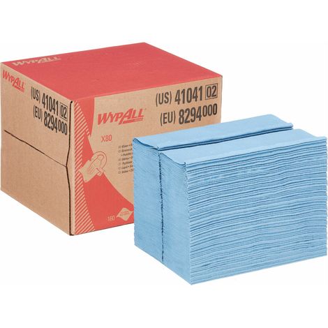 WYPALL Wischtuch X80 8294 L427xB282ca.mm blau 1-lagig - 8294 (1/5)