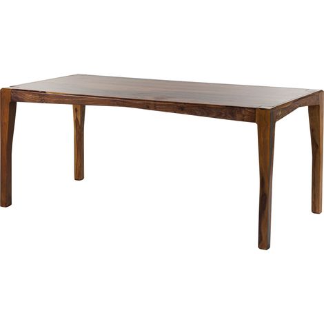 Esstisch Sheesham 160x85x77 dunkelbraun lackiert ANCONA 216