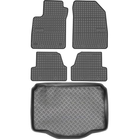 Chevrolet Trax Crossover 2013 SET - Alfombrillas de goma para coche + alfombrilla para maletero