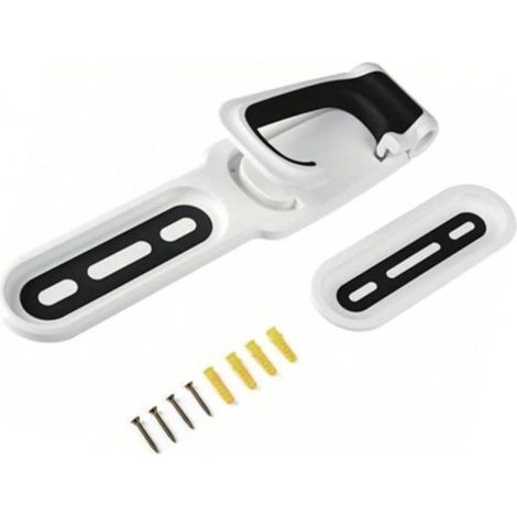 Akozon Support Mural Vertical pour Vélo, Support de Rangement Pratique pour Garages, Appartements, Maisons (noir et blanc). (1/5)