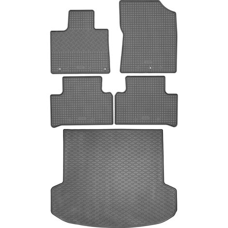 Kia Sorento IV SUV da ottobre 2020 SET - tappetini in gomma per auto + tappetino per bagagliaio (1/5)