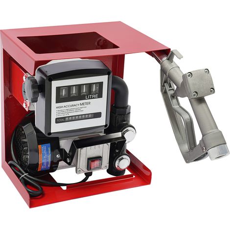 Pompe à huile diesel, pompe d'extraction d'huile 220-240 V, 550 W, pompe à huile auto-amorçante, pompe d'aspiration d'huile moteur 60 l/min, avec tuyaux et embout (1/5)