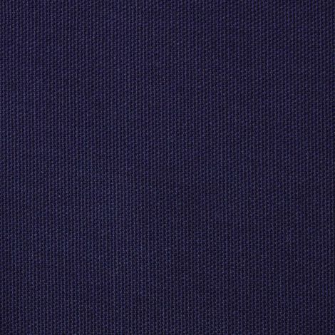 HOMESCAPES Einfarbiger Baumwollstoff dunkelblau – Meterware, 150 cm breit
