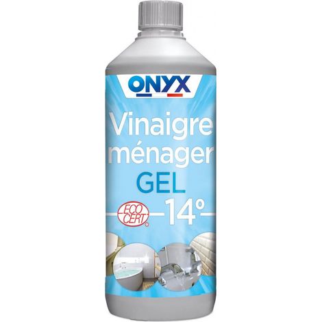 Onyx Aceto domestico gel 14° 1 litro incolore menta