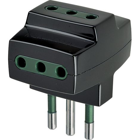 VIMAR - 00320 Adattatore mult. S11+3P11 nero