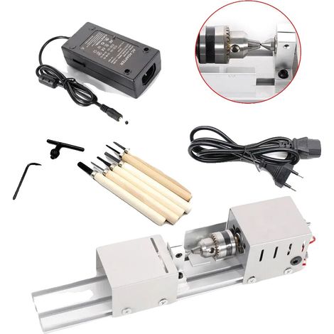 Mini tour, 100 Watts, 12-24V CC, 7 vitesses réglables, Design compact, Convient à de multiples applications (1/5)