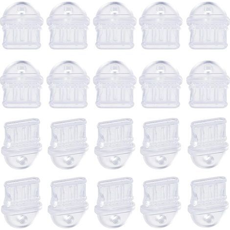 50 pièces Bouchon Anti Poussière pour Téléphone Portable Bouchons Anti Poussière pour Téléphone Bouchons de Port de Charge de Type C Couvercles de Port de Charge Transparents Couverc (1/5)