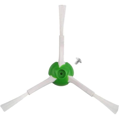 Set di 3 spazzole laterali compatibili con Roomba E5 / i7. Kit di ricambio per le spazzole laterali dei modelli E5, E6, i7 e i7+. (1/4)