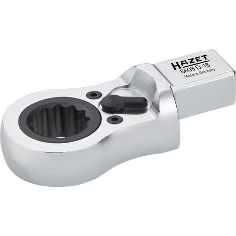[NEUWERTIG] Hazet Einsteck Ringschlüssel Ratsche 19 Mm Chrom Vanadium 40 Zähne Verchromt B-Ware