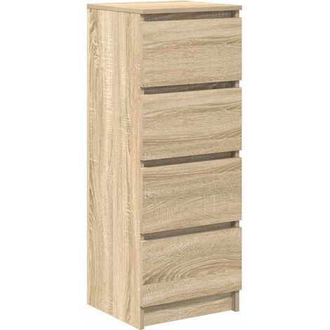 Maison Exclusive - Aparador roble Sonoma 37,5x35x76 cm madera ing