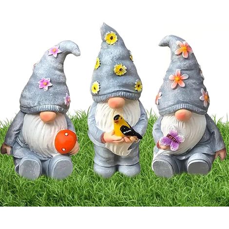Statues de GNOME, Statue de Jardin Nain,Décoration de Statue (1/5)