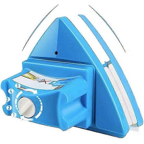 Outil de nettoyage pour verre double face, 5 réglages, adapté aux bols en verre épais (4 à 22 mm) - JXLGV (1/5)