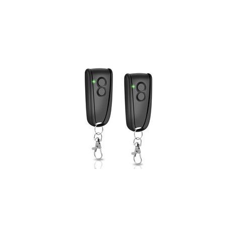 433,92 MHz Telecommande Porte Garage, 2 Boutons Telecommande Portail, Compatible Avec Ecostar RSC2, RSE2 Telecommande, Compatible Avec Liftronic 500, 700, 800 Porte de Garage(2 Piece) (1/5)